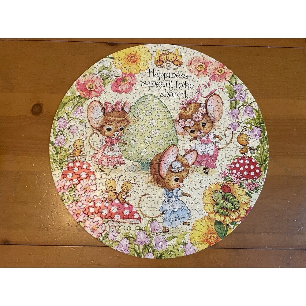 Vintage 1983 Springbok Happyland 500+ Piece Jigsaw Puzzle *Complete*